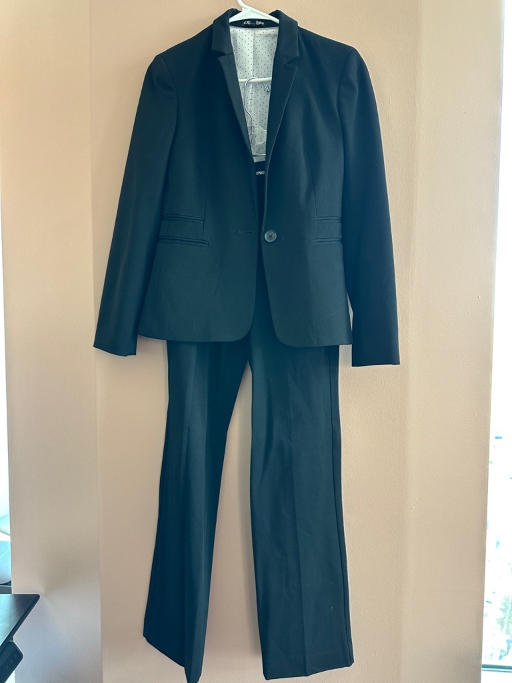 Express Black Women's Two-Piece Suit Jacket & Pants